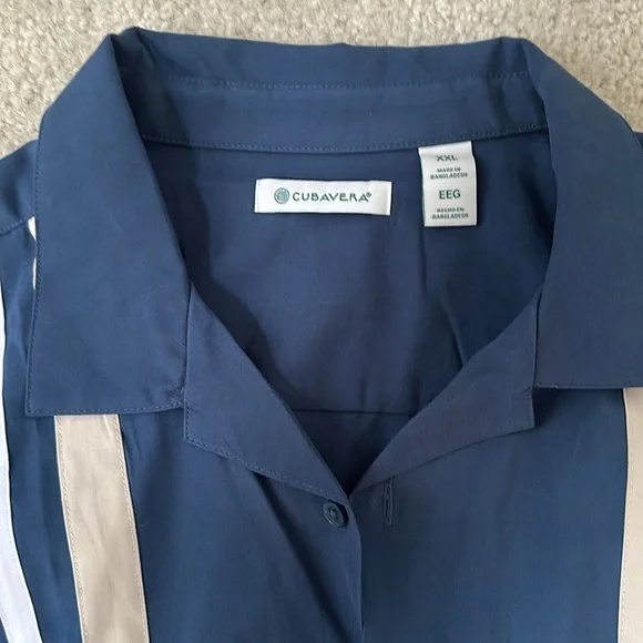 Mens Cubavera summer shirt XXL - Picture 3 of 5